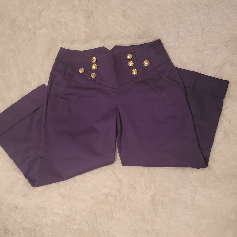 Larry Levine Crop Pants